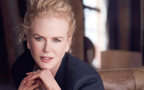 Голубоглазая американская актриса Николь Кидман