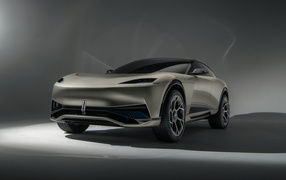 Автомобиль  Karma Ivara на сером фоне