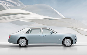 Автомобиль Rolls-Royce Phantom Scintilla 2025 года вид сбоку