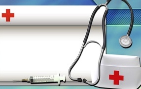 Фон для открытки для медиков