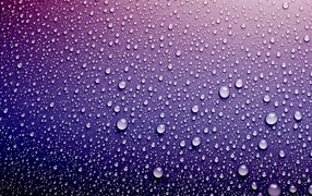 Фиолетовый фон с брызгами воды