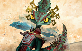 Хамелеонша персонаж нового мультфильма Кунг-фу панда 4