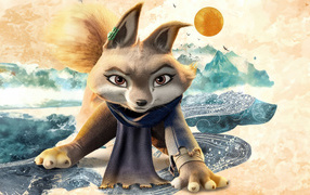 Персонаж Чжень мультфильм Кунг-фу панда 4