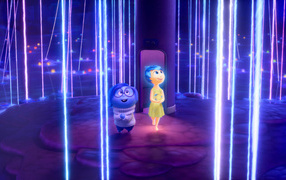 Персонажи Радость и Печаль из нового мультфильма Головоломка 2