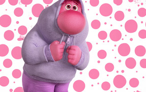 Милый персонаж Смущение из мультфильма Головоломка 2