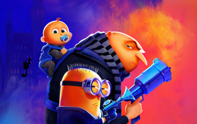 Постер нового мультфильма Гадкий я 4