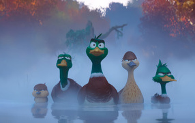 Terrible ducks from the cartoon Migration