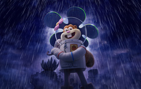 Персонаж Сэнди в мультфильме Спасение Бикини Боттом: Фильм Сэнди Чикс