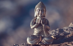 Статуэтка Будды крупным планом