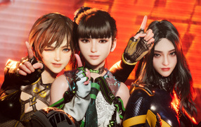 Персонажи компьютерной игры Stellar Blade, 2024