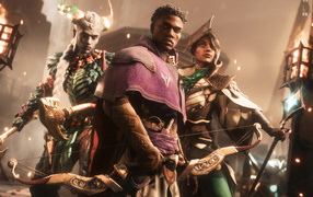 Персонажи новой видео игры Dragon Age: The Veilguard, 2024