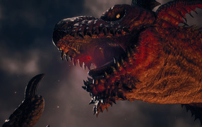 Дракон из компьютерной игры Dragon’s Dogma 2
