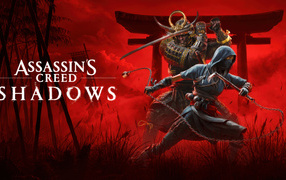 Постер компьютерной игры Assassin’s Creed Shadows, 2024