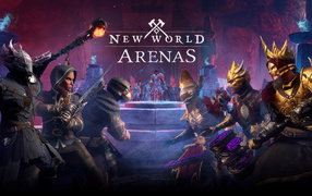 Постер компьютерной игры New World: Arenas