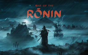 Постер компьютерной игры Rise of the Ronin