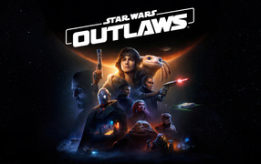 Постер компьютерной игры Star Wars Outlaws, 2024