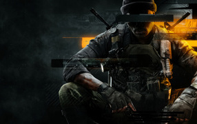 Солдат из компьютерной игры Call of Duty: Black Ops 6