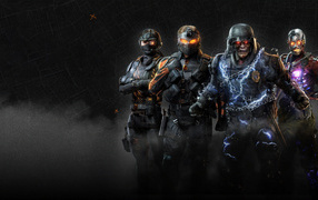 Солдаты из компьютерной игры Call of Duty: Black Ops 6