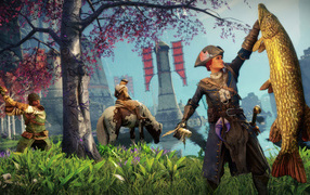 Кадр компьютерной игры New World: Aeternum, 2024