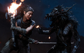 Кадр компьютерной игры Senua’s Saga: Hellblade II, 2024