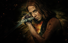 Актриса Милли Бобби Браун в фильме Дева и дракон