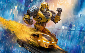 Персонаж  B 127  нового фильма Трансформеры. Начало, 2024