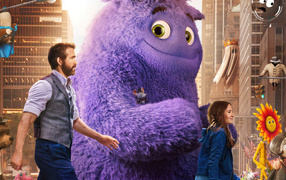 Персонажи в городе фильм Воображаемые друзья (IF), 2024