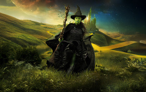 Персонаж Эльфаба из нового фильма Злая: Часть первая, 2024