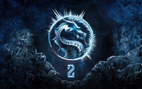 Ледяной постер нового фильма Мортал Комбат 2, 2024