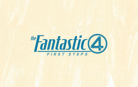 Логотип нового фильма Фантастическая четвёрка: Первые шаги, 2025