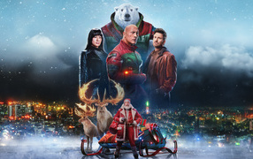 Постер нового новогоднего фильма Миссия: Красный