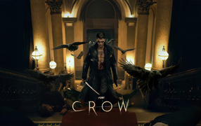 Постер нового супергеройского фильма Ворон, 2024