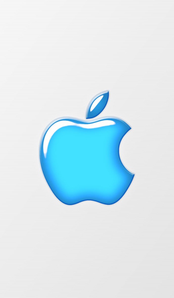 Голубое яблоко Apple