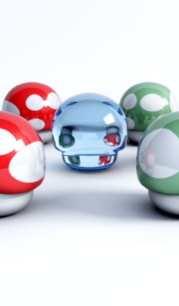 Грибы из игры Марио