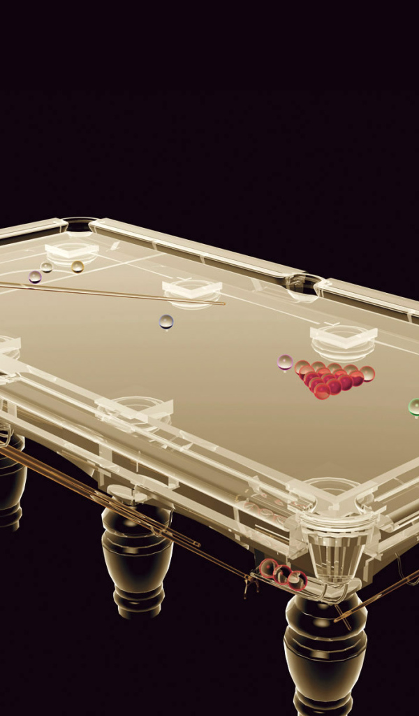 Неоновый бельярд