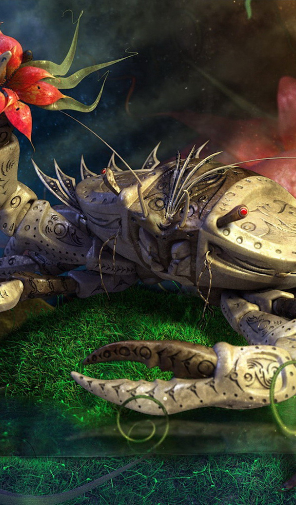 Металлический краб