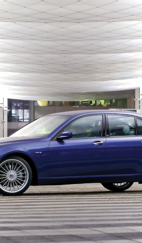 Синий BMW Alpina 2006