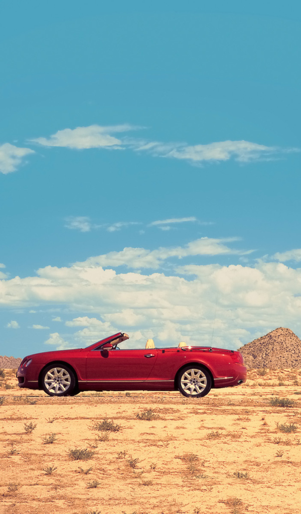 Красный Bentley