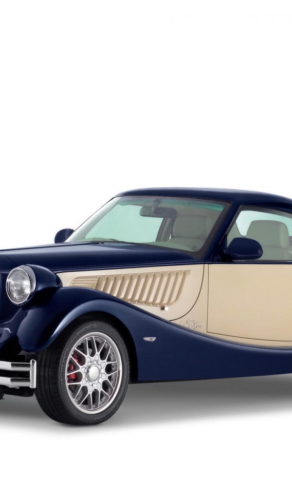 Bufori голубой кремовый