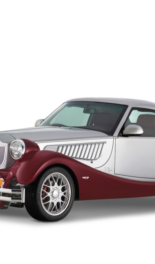 Bufori Maroon Silver