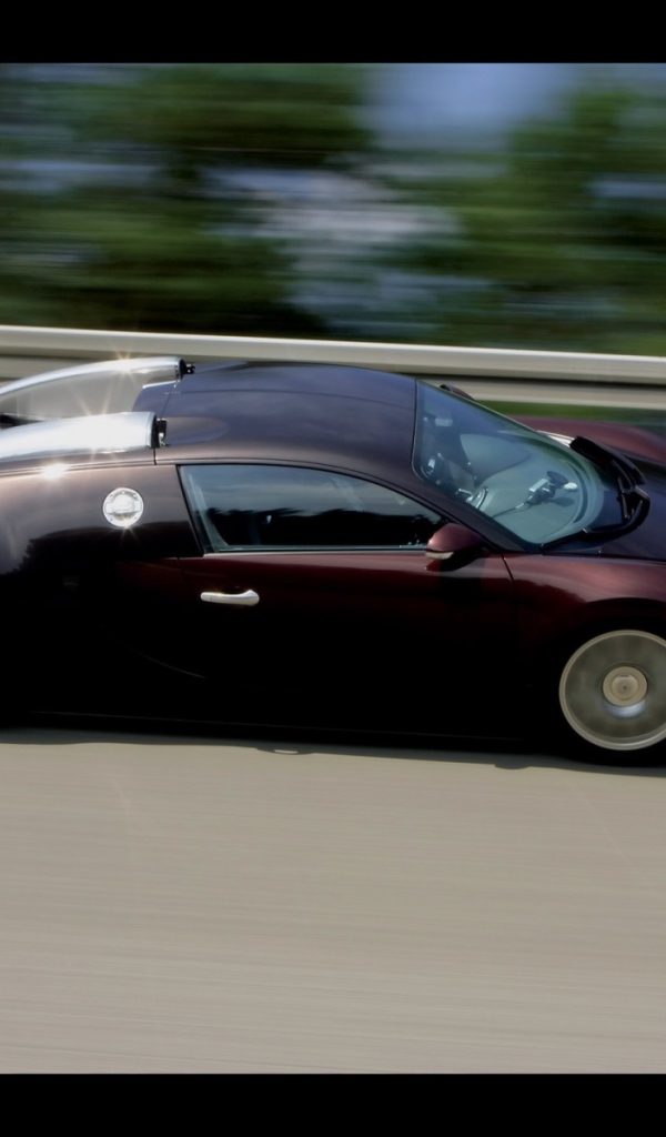 Супер быстрый Bugatti Veyron