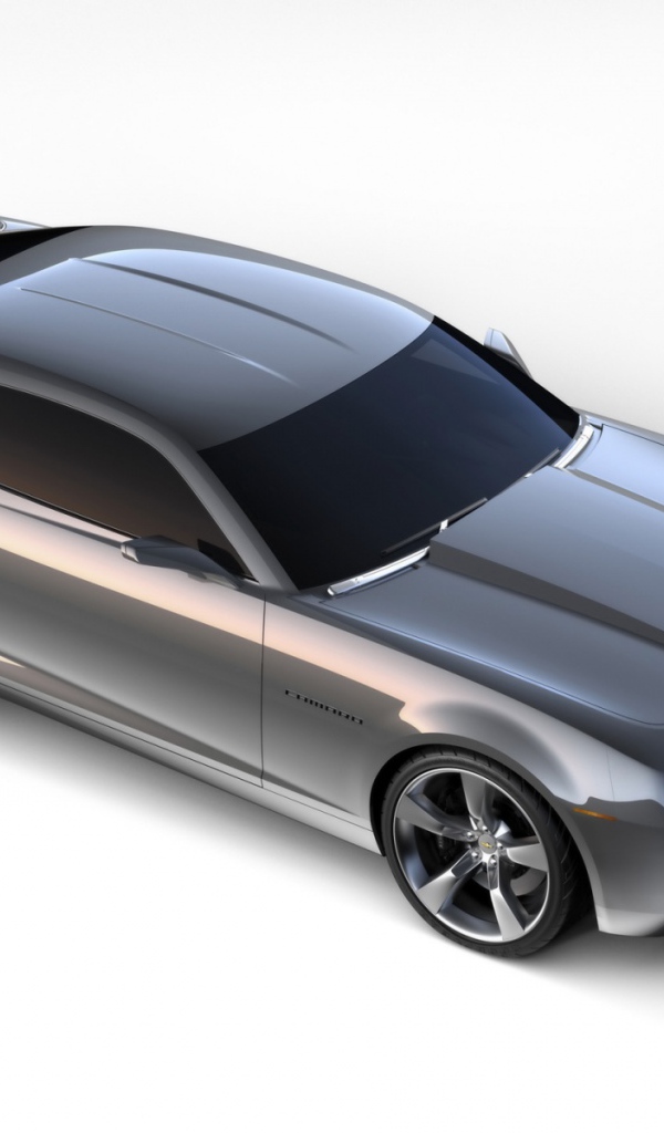 Серебряный Camaro