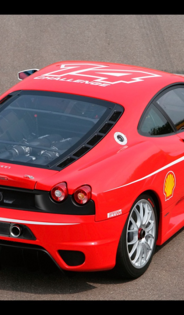  Ferrari вид сверху