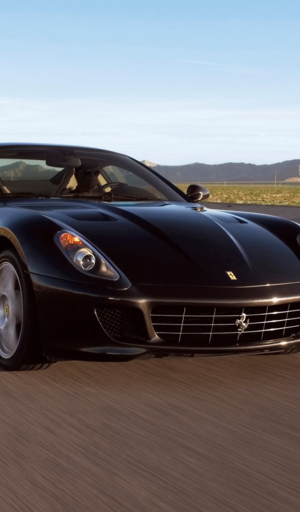 Черный Феррари 599 GTB