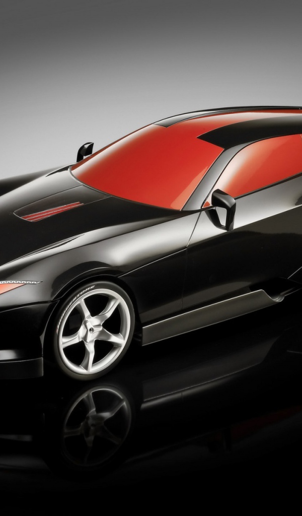 Черный Ferrari competition