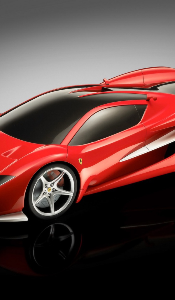 Красный Ferrari competition