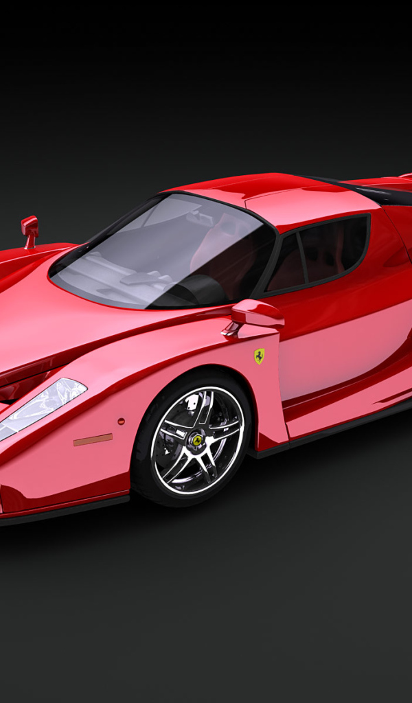 Красный Ferrari Enzo