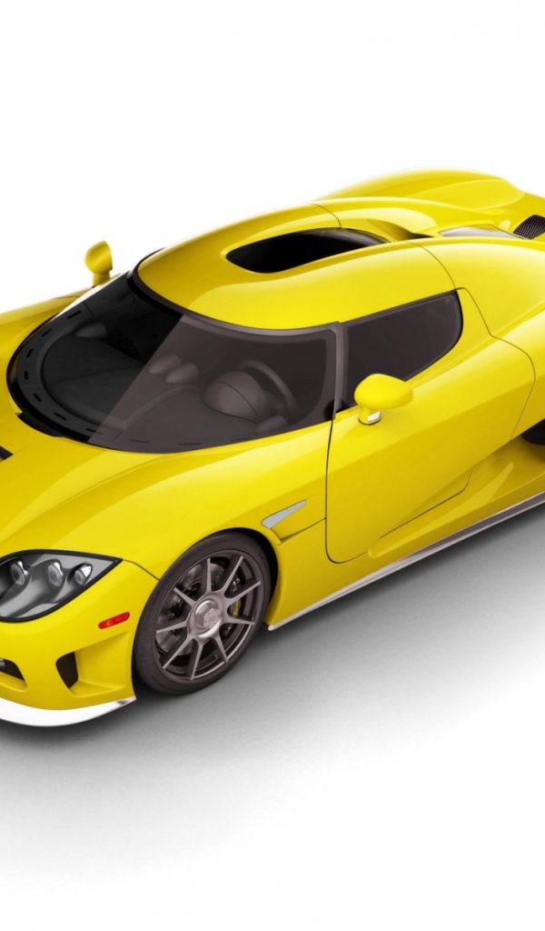 Желтый Koenigsegg
