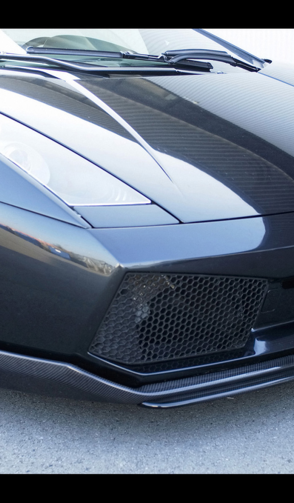 Lamborghini вид спереди