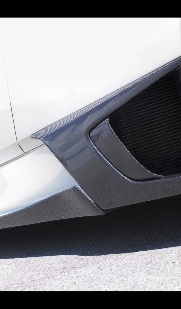 Белый Lamborghini